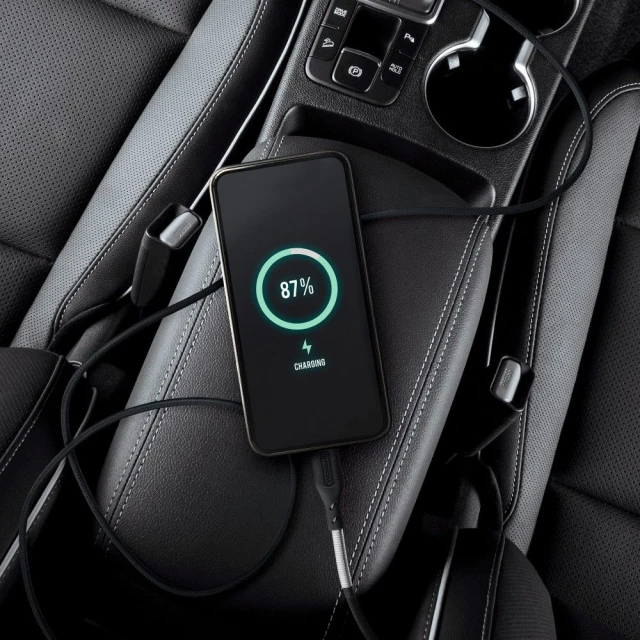 Кабель Forcell F-Energy USB-C to USB-C QC4.0 PD 5A 100W Carbon 1m Black (5903396396960)