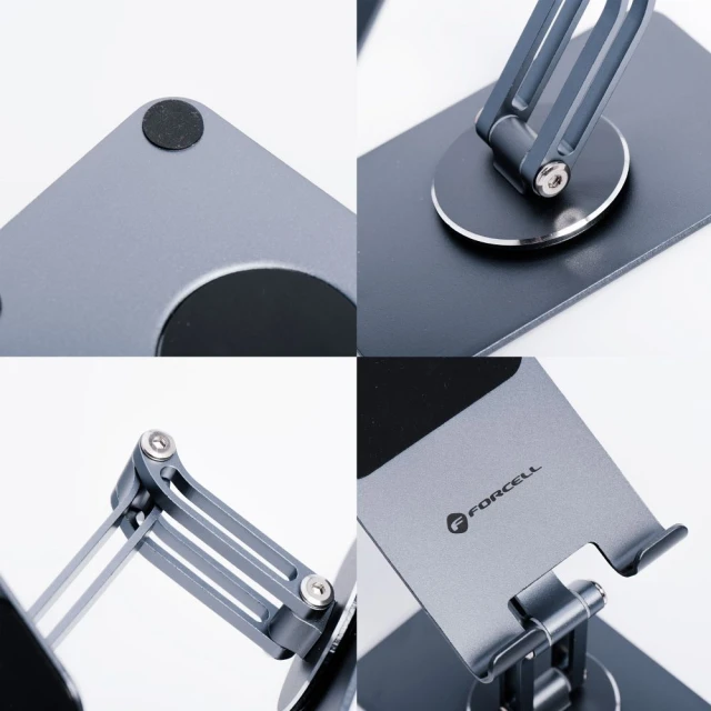Тримач Forcell F-Grip Fold Stand 2 360 Grey (5903396398520)