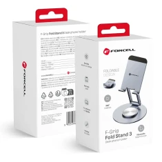 Тримач Forcell F-Grip Fold Stand 3 360 Grey (5903396398537)