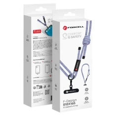 Ремешок Forcell F-Design S10X165 для телефона Grey Purple (5903396398995)