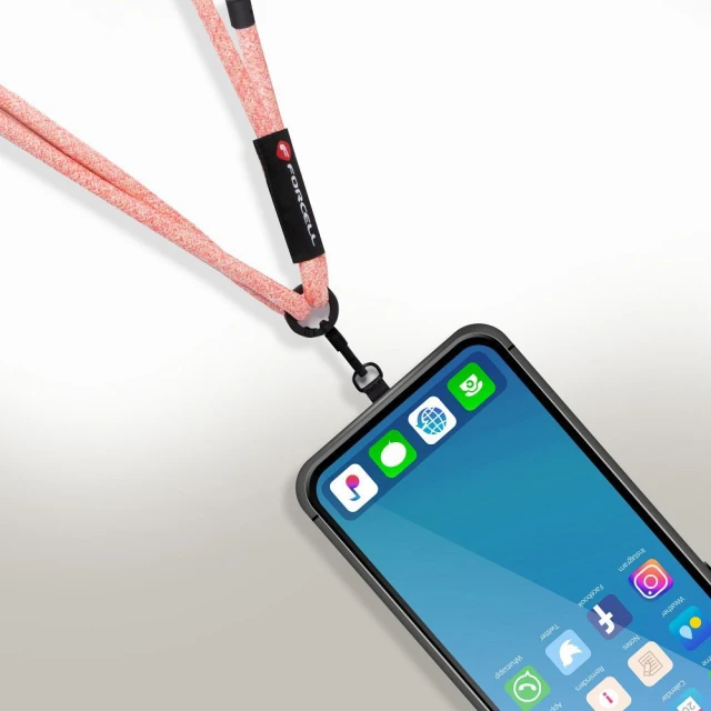 Ремінець Forcell F-Design S10X165 для телефону Pink White (5903396399039)