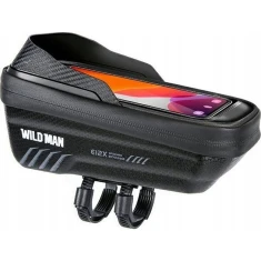 Сумка велосипедна рамна WILDMAN E12X 1L Black (5903396400124)