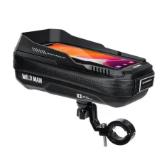 Сумка велосипедна на кермо WILDMAN XT3S 0.5L Black (5903396400131)