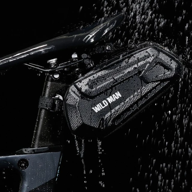Сумка велосипедна під сідло WILDMAN XT7 1.2L Black (5903396400148)