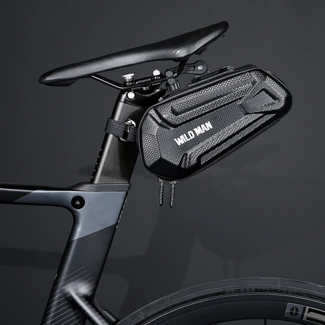 Сумка велосипедна під сідло WILDMAN XT7 1.2L Black (5903396400148)