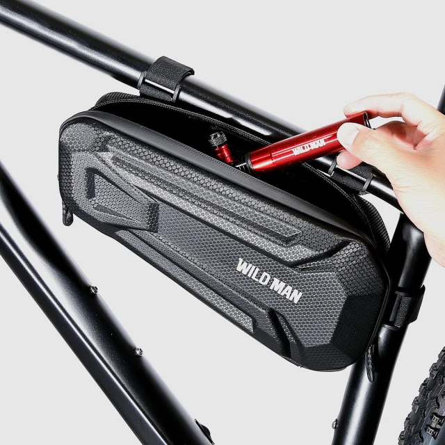 Сумка велосипедна під раму WILDMAN XT9 1.8L Black (5903396400155)