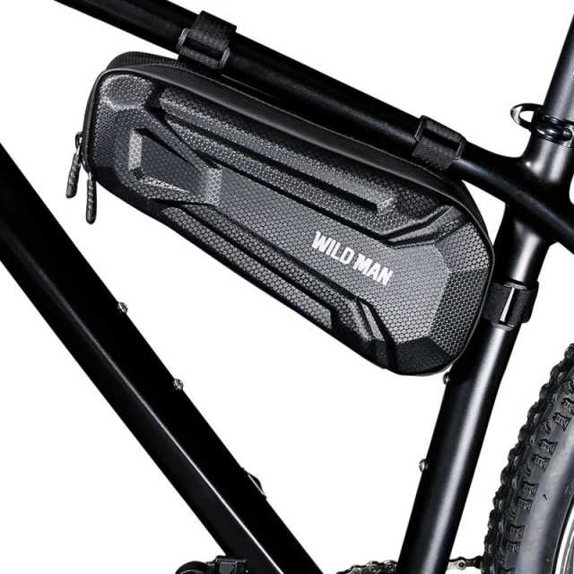 Сумка велосипедна під раму WILDMAN XT9 1.8L Black (5903396400155)