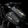 Сумка велосипедна рамна WILDMAN XT6 1.2L Black (5903396400193)