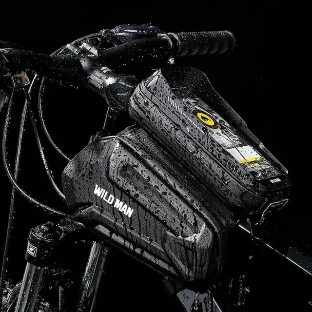 Сумка велосипедна рамна WILDMAN XT6 1.2L Black (5903396400193)