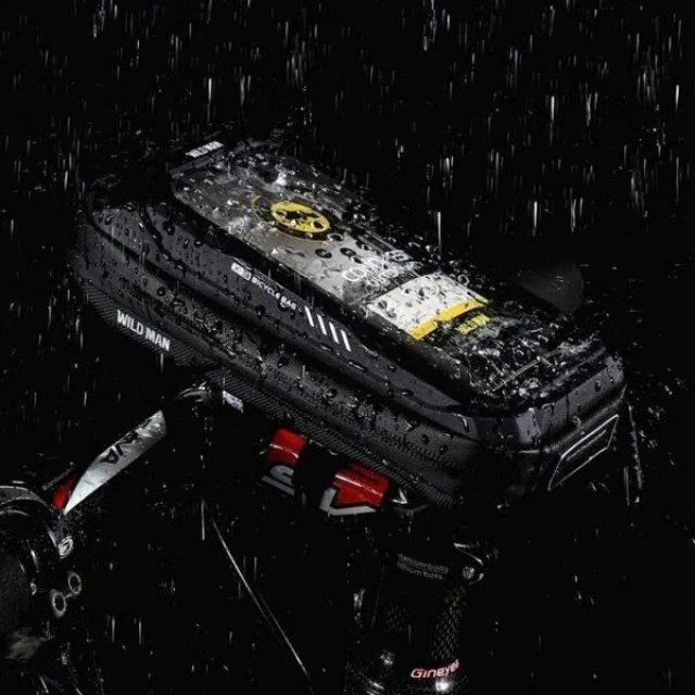 Сумка велосипедна WILDMAN X3 на кермо 0,5L Black (5903396400216)