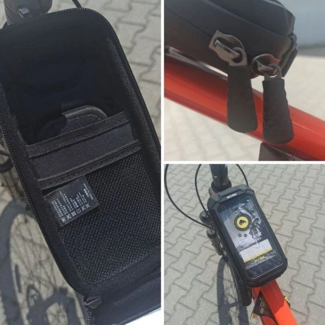Сумка велосипедна WILDMAN X3 на кермо 0,5L Black (5903396400216)