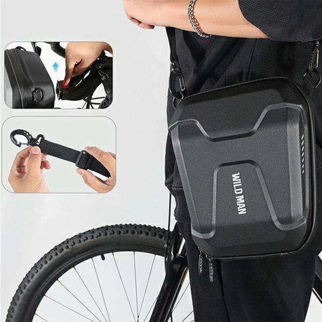 Сумка велосипедна WILDMAN E8 на кермо 3L Black (5903396400254)