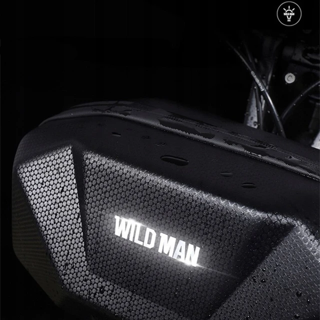 Сумка велосипедна WILDMAN X9 на кермо 3,5L Black (5903396400261)