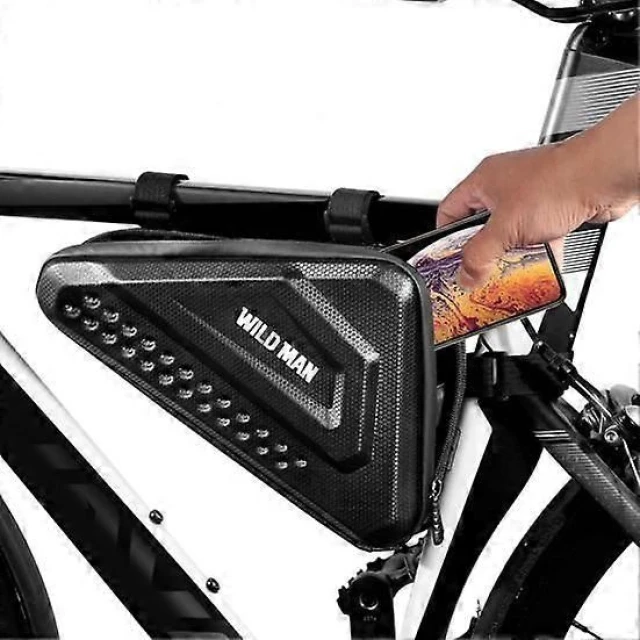 Сумка велосипедная WILDMAN ES19 под раму 2,5L Black (5903396400285)
