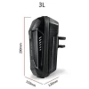 Сумка WILDMAN ES8X Plus на кермо самоката водостійка 3L Black (5903396400292)