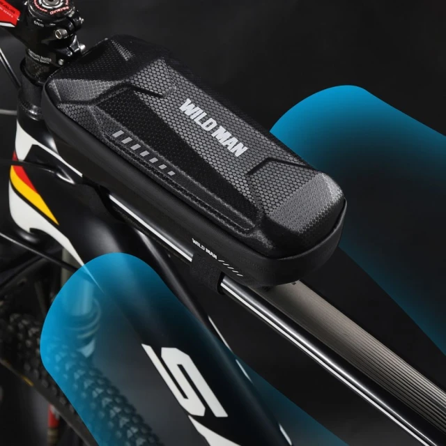 Сумка велосипедна WILDMAN ES5 на раму 1L Black (5903396400315)