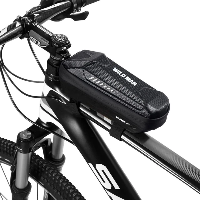 Сумка велосипедна WILDMAN ES5 на раму 1L Black (5903396400315)