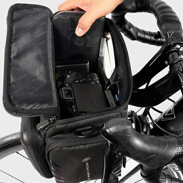 Сумка велосипедна WILDMAN GS6 на кермо 4L Black (5903396400322)