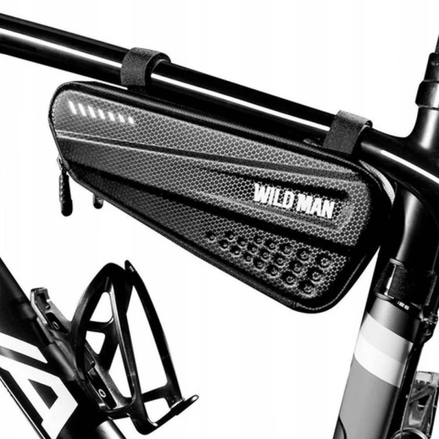 Сумка велосипедна WILDMAN ES4 під раму 1.2L Black (5903396400377)