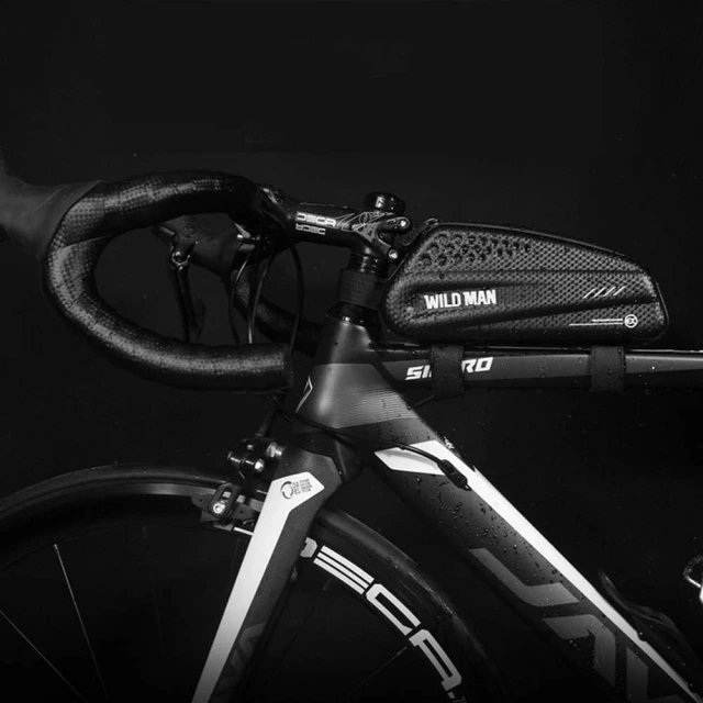 Сумка велосипедна на раму WILDMAN EX 1L Black (5903396400407)