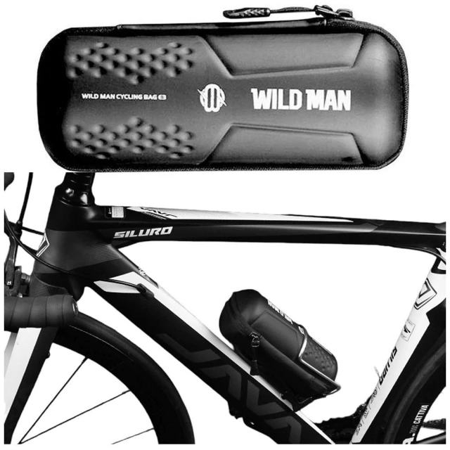 Сумка на тримач біцикліття WILDMAN велосипедна 0.8L E3 Black