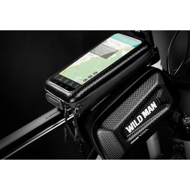 Сумка велосипедна WILDMAN E6S на раму 1.2L (4