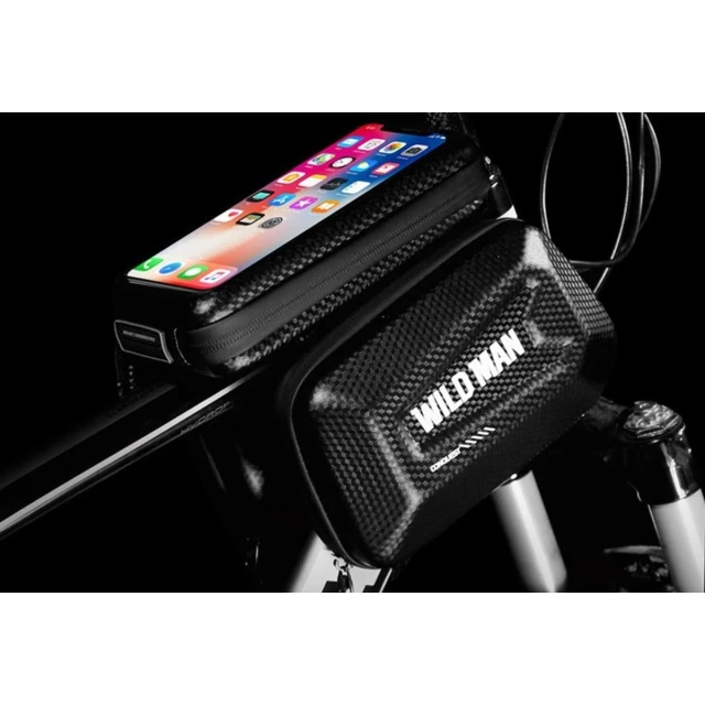 Сумка велосипедна WILDMAN E6S на раму 1.2L (4
