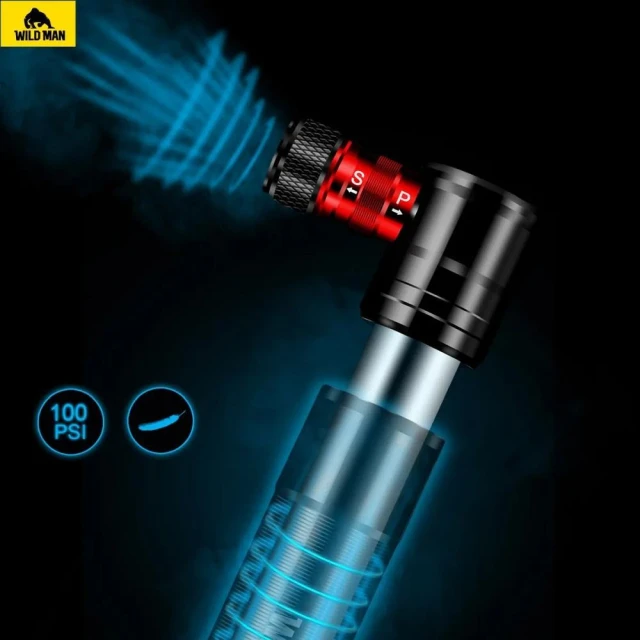 Насос велосипедний ручний WILDMAN GK8 Black (5903396400490)