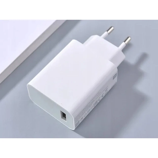 Зарядний пристрій Xiaomi USB A QC3.0 3A 33W White (5903396401121)