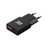 Мережевий зарядний пристрій Blue Star Slim GaN USB C + USB A QC4.0 PD 3A 25W Black (5903396402203)