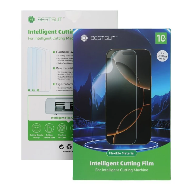Плівка для різання Bestsuit Anti-Blue Light 0,13мм 196x125мм 10 шт Transparent (5903396403248)