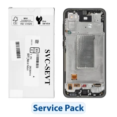 Дисплей LCD Samsung Galaxy A36 A366 Black GH82-36841A (5903396404610)