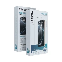 Захисне скло Veason Pro Glass для iPhone 18 | 17 | 16 Pro Black (5903396411229)