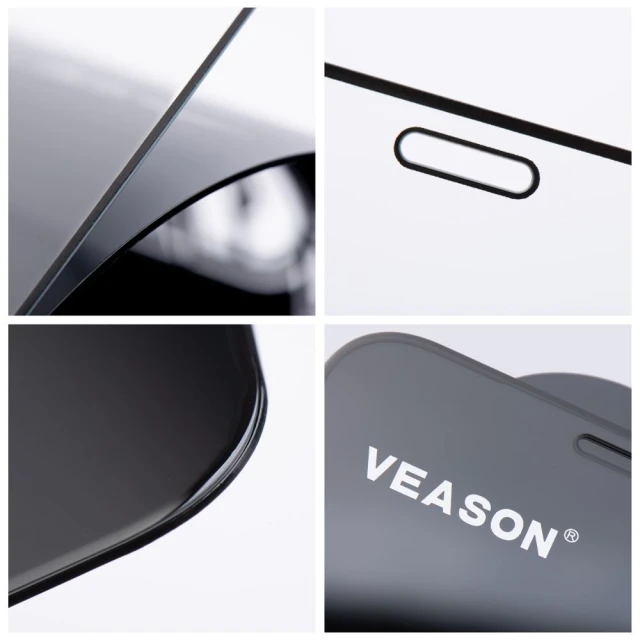 Захисне скло Veason Pro Glass для iPhone 17 Black (10 pack) (5903396411267)
