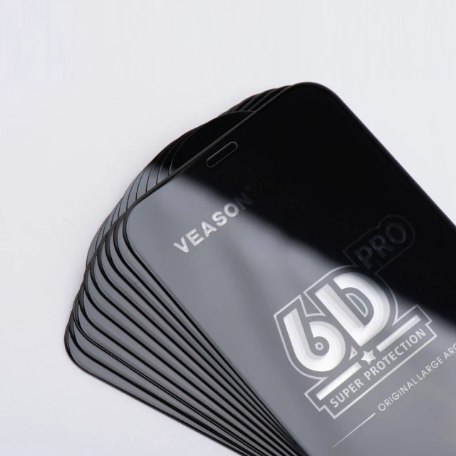 Захисне скло Veason Pro Glass для iPhone 17 Black (10 pack) (5903396411267)