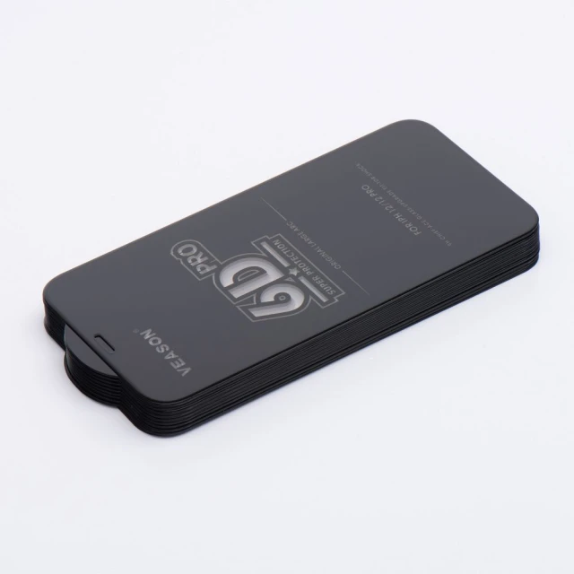 Захисне скло Veason Pro Glass для iPhone 17 Black (10 pack) (5903396411267)