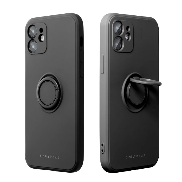Чехол Roar AMBER CASE для iPhone 17 Pro Black (5903396414138)