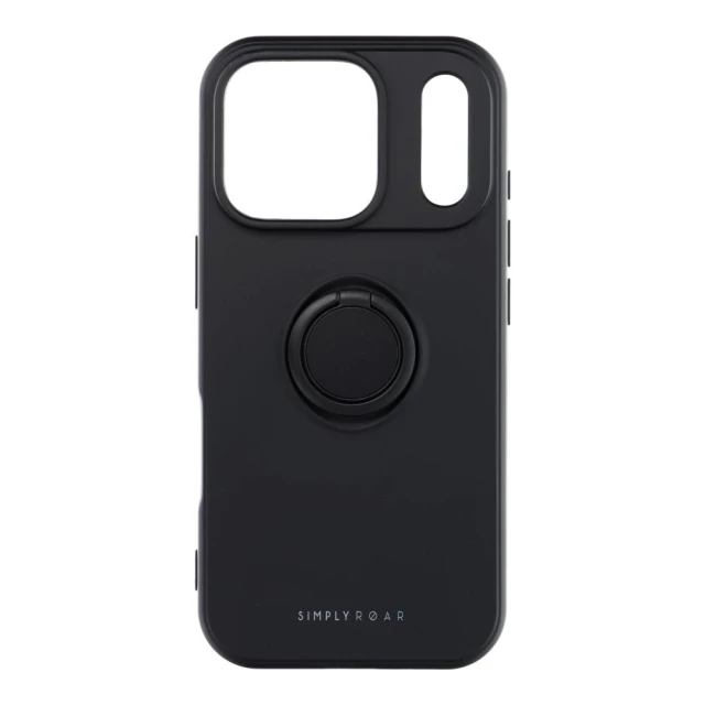 Чехол Roar AMBER CASE для iPhone 17 Pro Black (5903396414138)