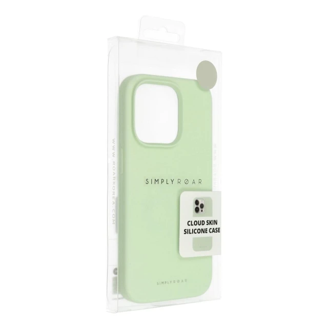 Чохол Roar Cloud Skin для Apple iPhone 17 Light Green (5903396414374)