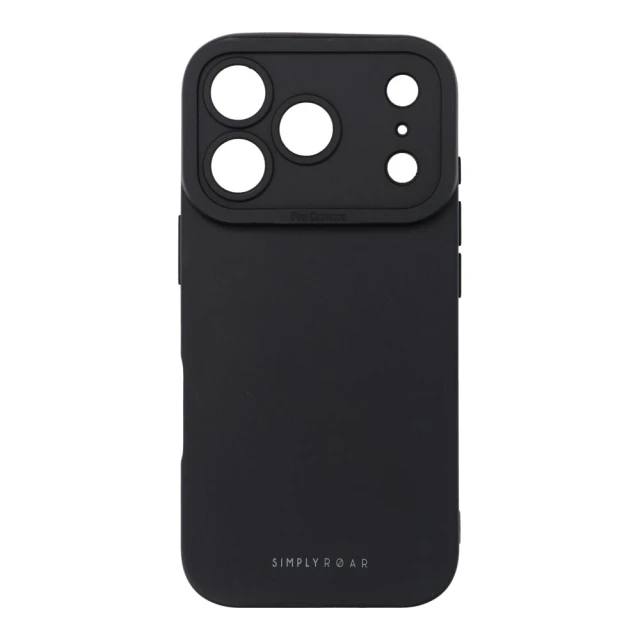 Чохол Roar Luna для iPhone 17 Pro Black (5903396414800)