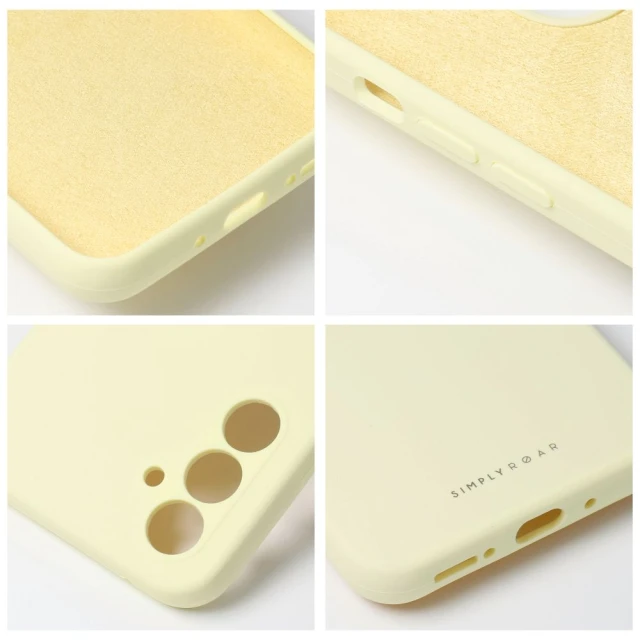 Чохол Roar Cloud Skin для Xiaomi Redmi 15 Yellow (5903396419553)