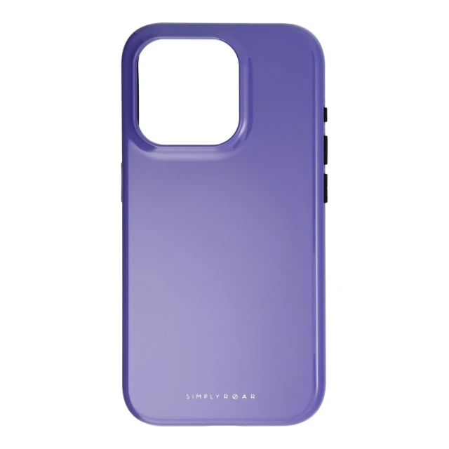 Чохол Roar Rainbow Bumper для iPhone 15 Pro Purple (5903396419706)