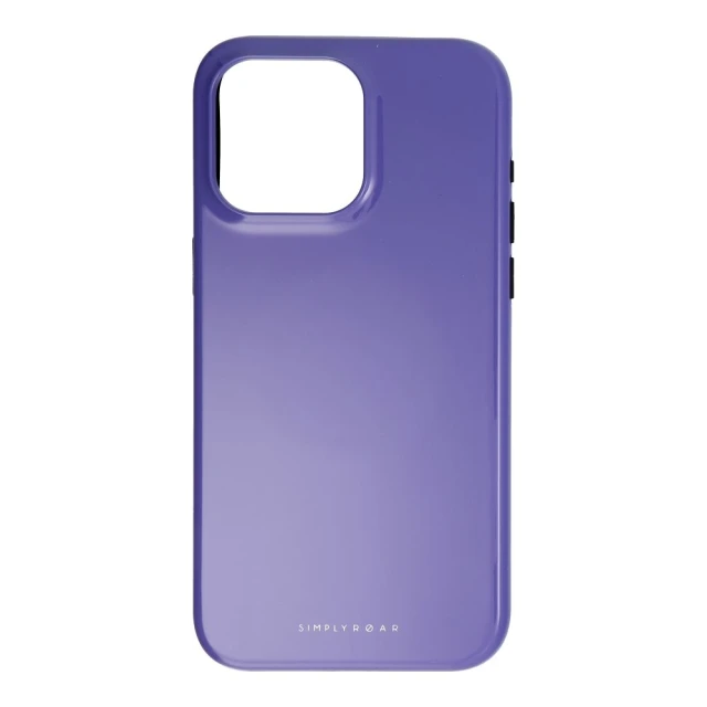 Чохол Roar Rainbow Bumper для iPhone 15 Pro Max Purple (5903396419713)