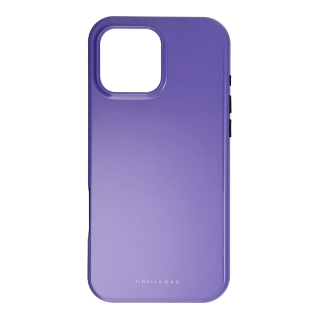 Чохол Roar Rainbow Bumper для iPhone 16 Pro Max Purple (5903396419720)