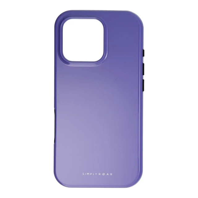 Чохол Roar Rainbow Bumper для iPhone 16 Pro Purple (5903396419737)