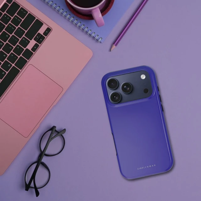 Чохол Roar Rainbow Bumper для iPhone 16 Pro Purple (5903396419737)