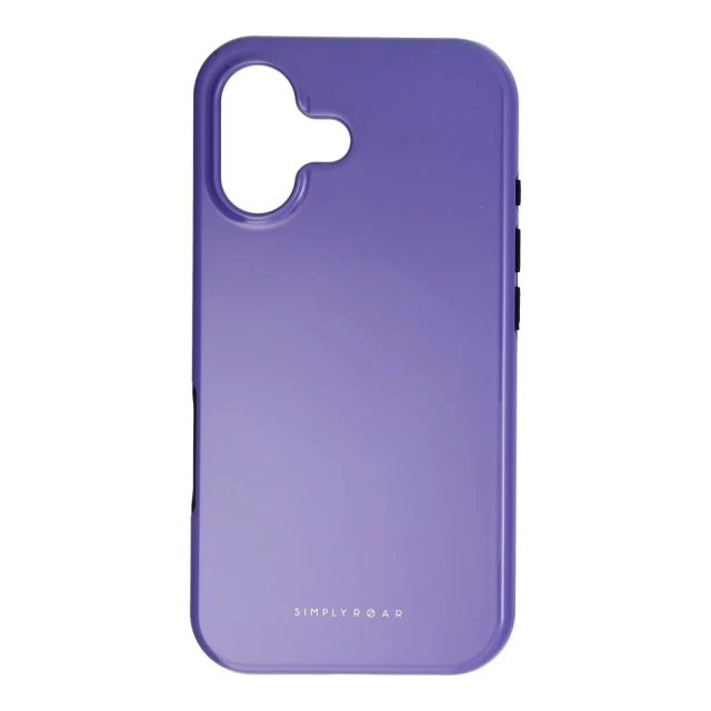 Чехол Roar Rainbow Bumper для iPhone 16 Purple (5903396419744)