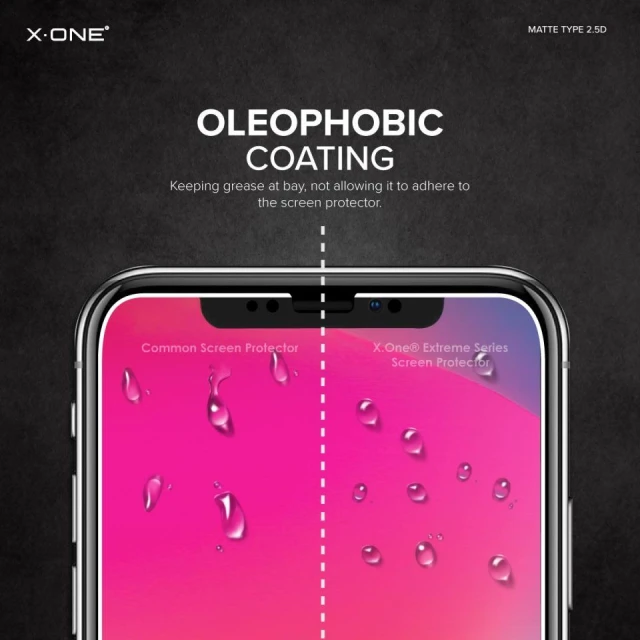 Захисне скло X-One Full Cover Extra Strong Crystal Clear для iPhone Air Black (5903396421679)