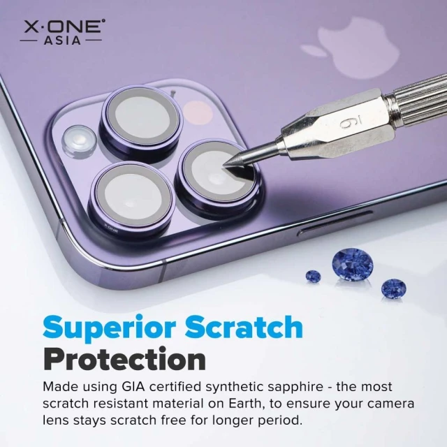 Захисне скло для камери X-One Camera Armor Pro для iPhone 17 Pro (5903396421716)