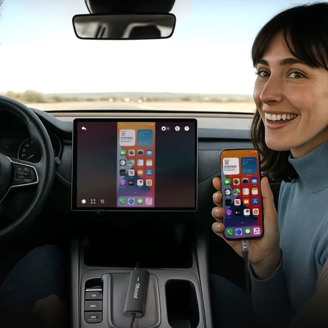 Автомобільний адаптер Ottocast Mirrortouch CA450-T Black (5903396421938)
